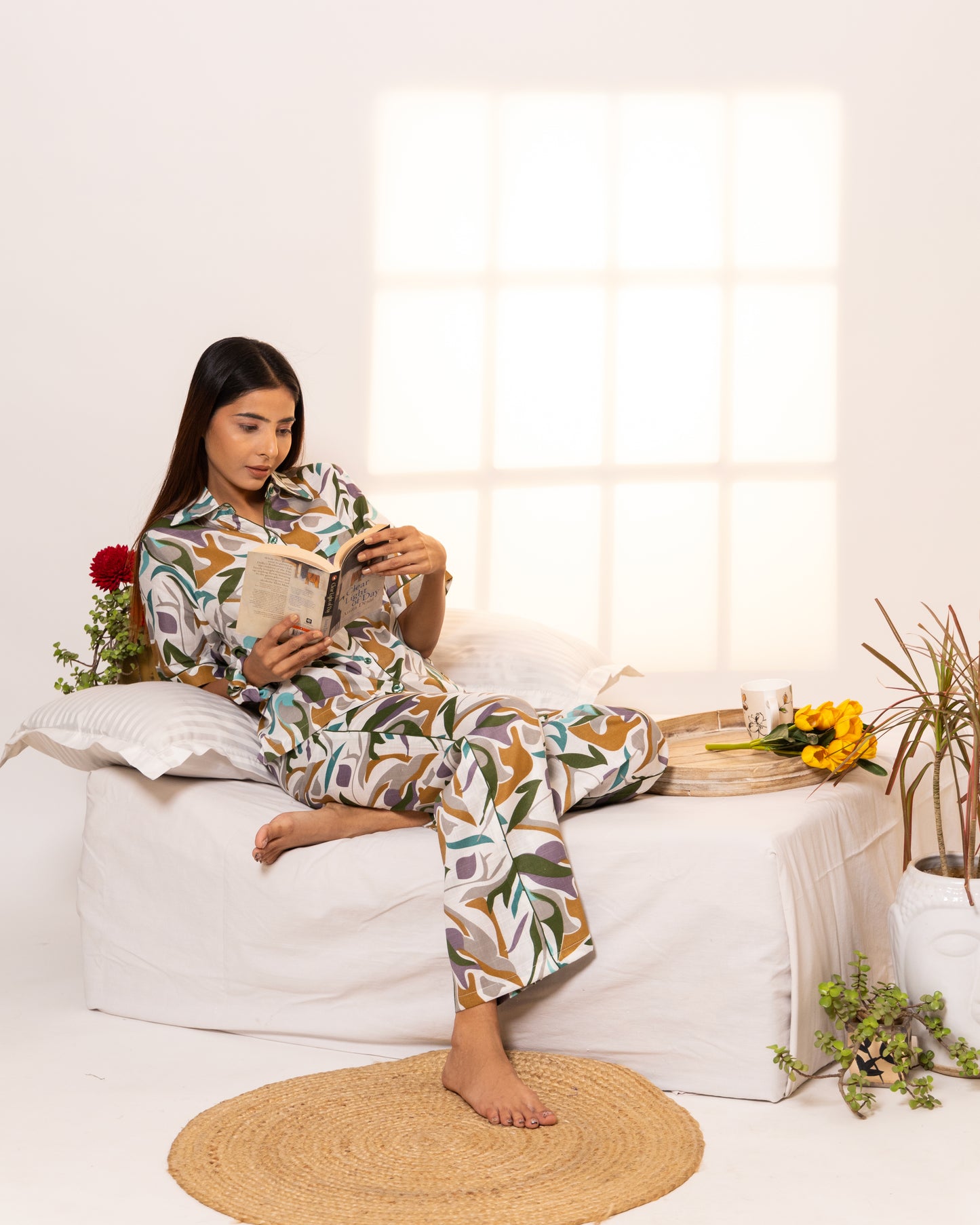 Ivy Blush Printed Set