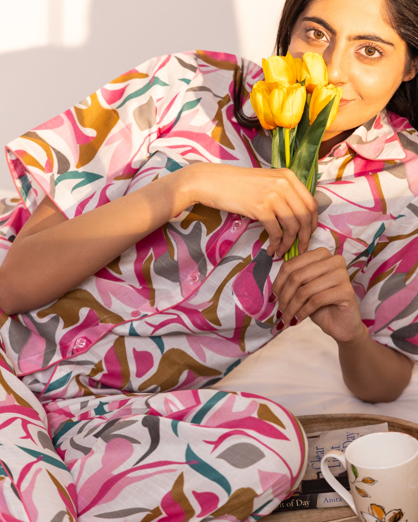 Ivy Blush Printed Set