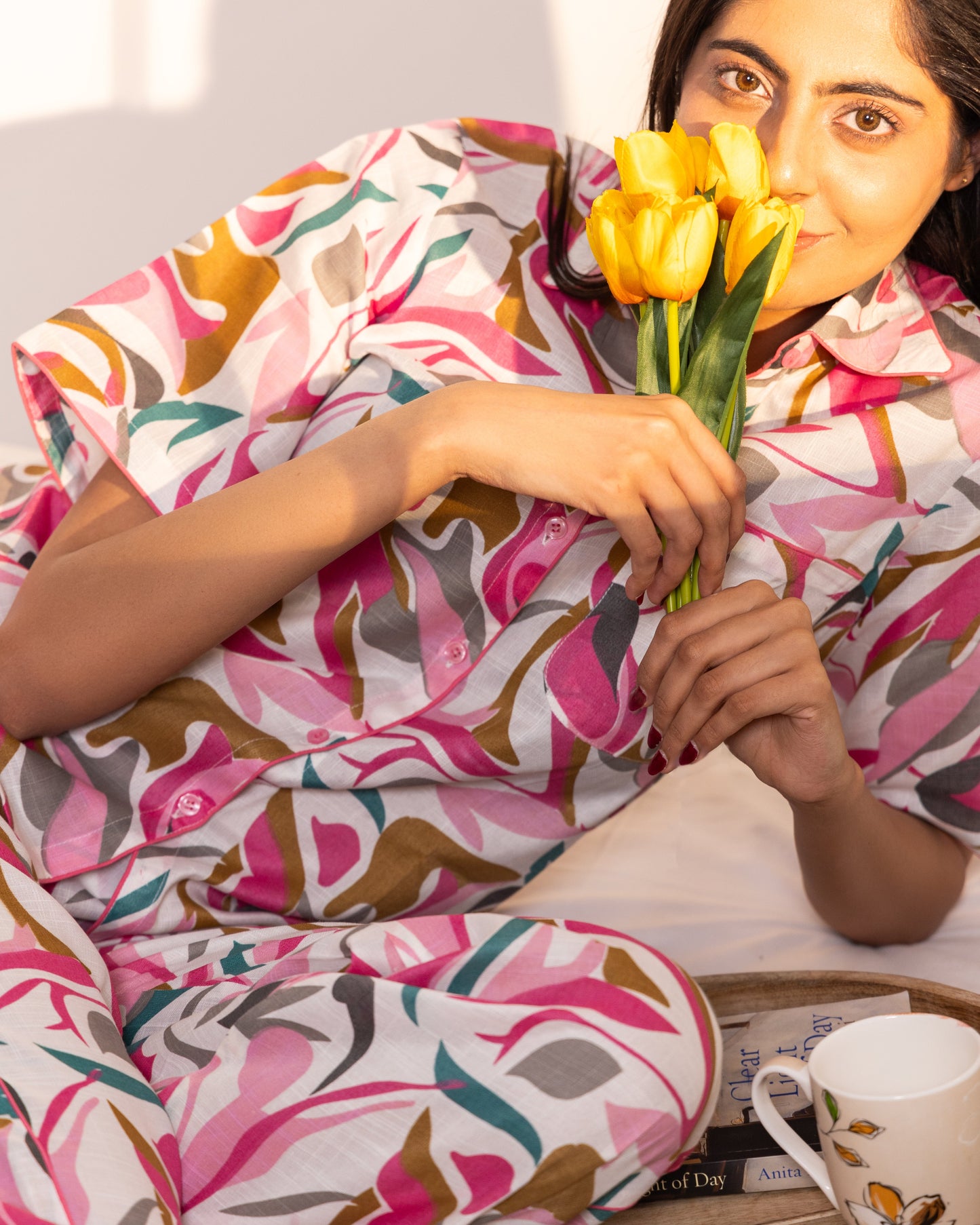 Ivy Blush Printed Set