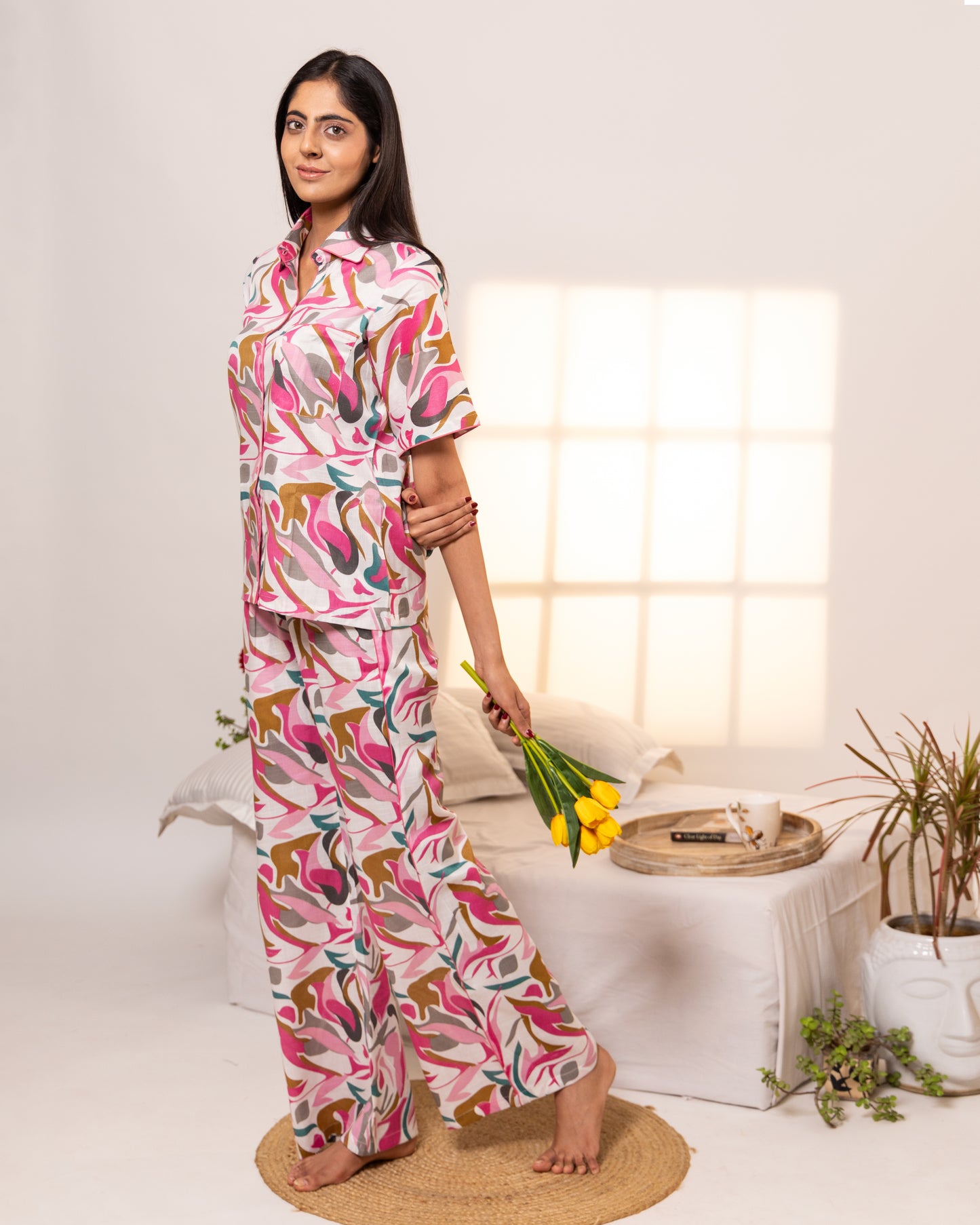 Ivy Blush Printed Set