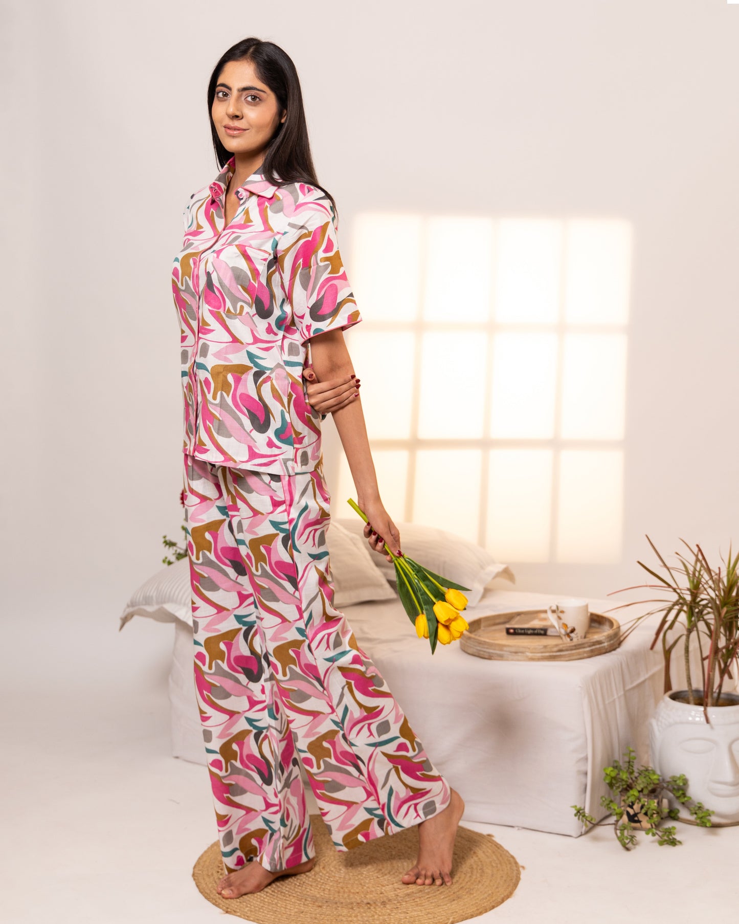 Ivy Blush Printed Set