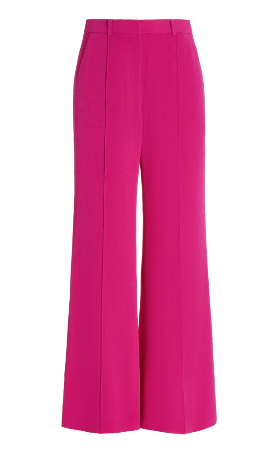 Hot Pink Solid Trousers