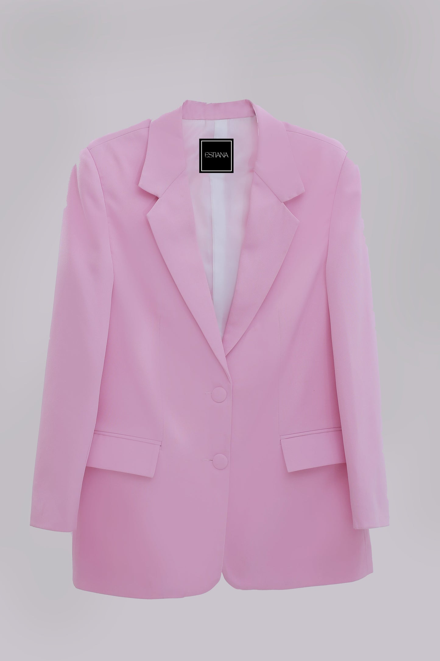 Candy Floss Solid Blazer