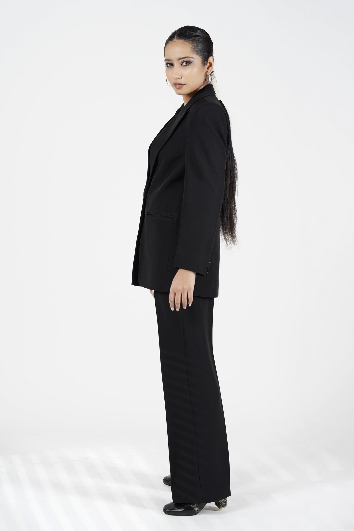 Solid Black Powersuit Set
