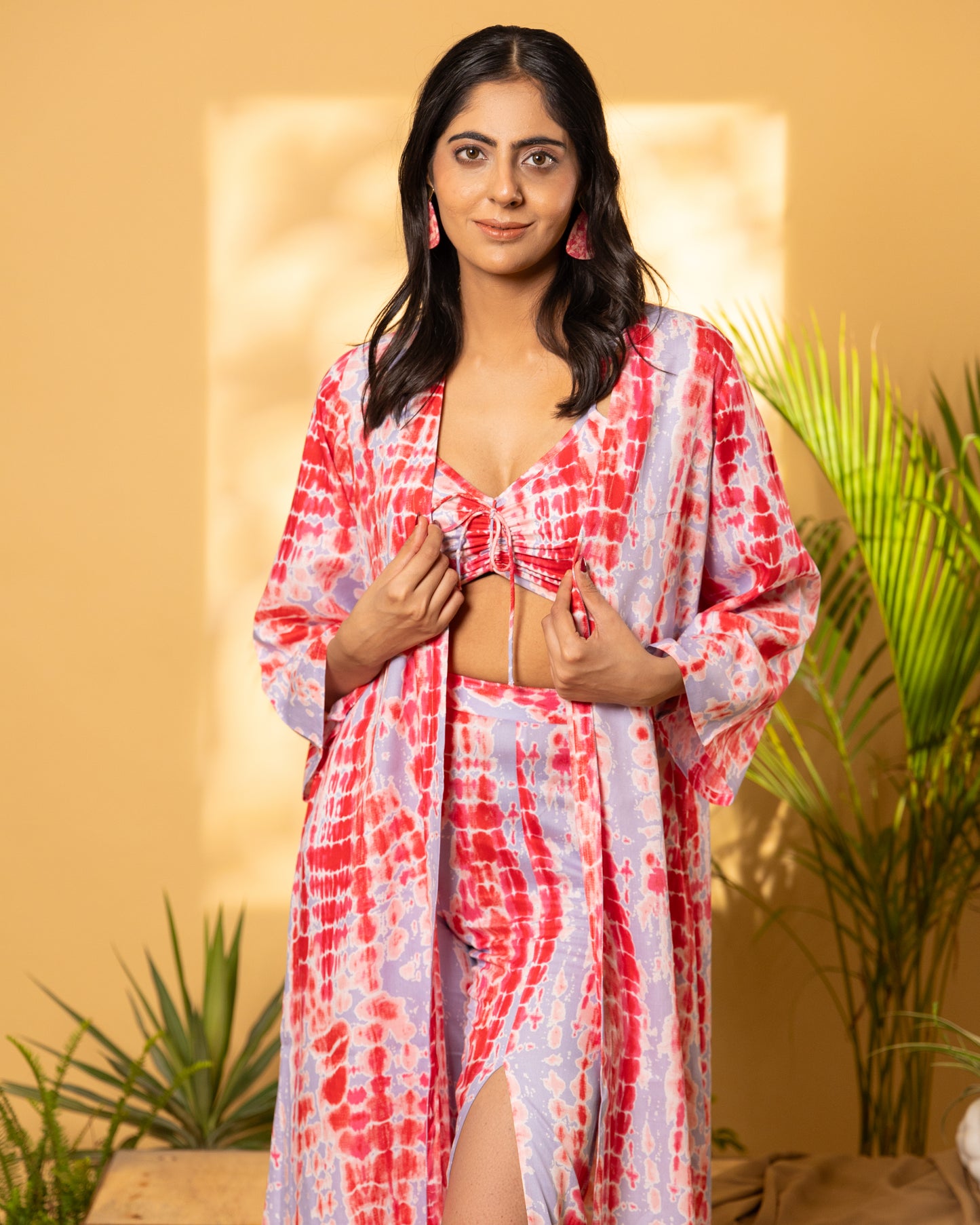 Tranquil Breeze Kimono Set