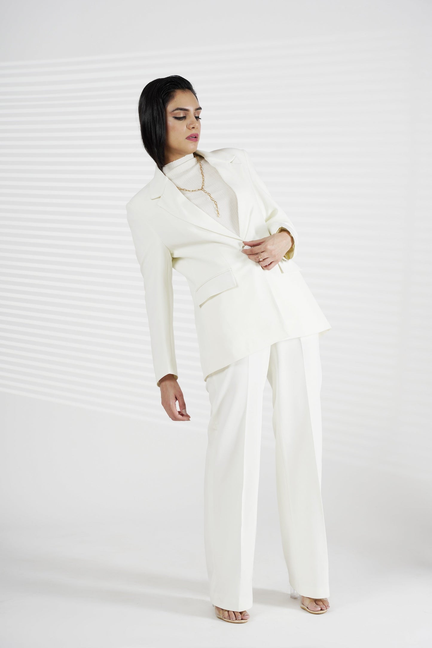 Blazer and Pants Powersuit Set