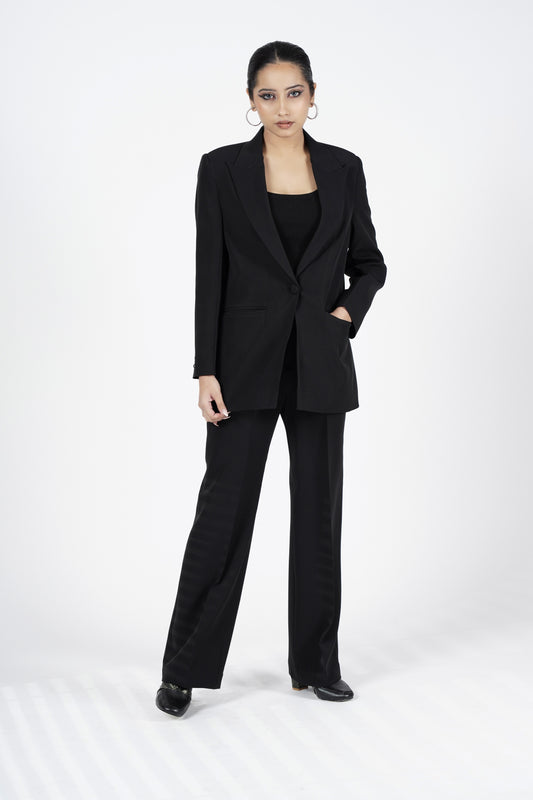 Solid Black Powersuit Set